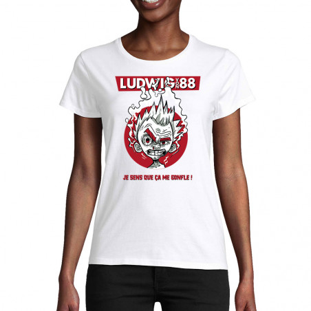 T-shirt femme coton bio "Ça...