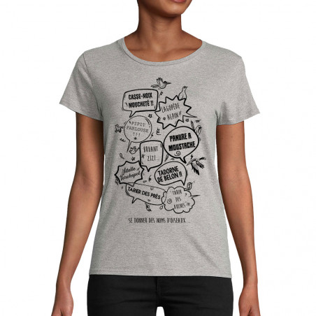 T-shirt femme coton bio "Se...