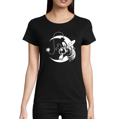 T-shirt femme coton bio...
