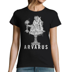T-shirt femme noir Arvarus American Pale Ale (Arvarus,Alcool)