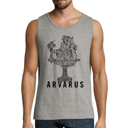 Débardeur homme gris chiné Arvarus American Pale Ale (Arvarus,Alcool)