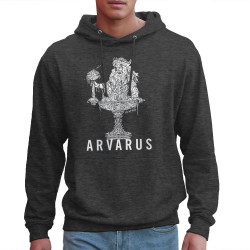 Sweat homme à capuche gris anthracite Arvarus American Pale Ale (Arvarus,Alcool)