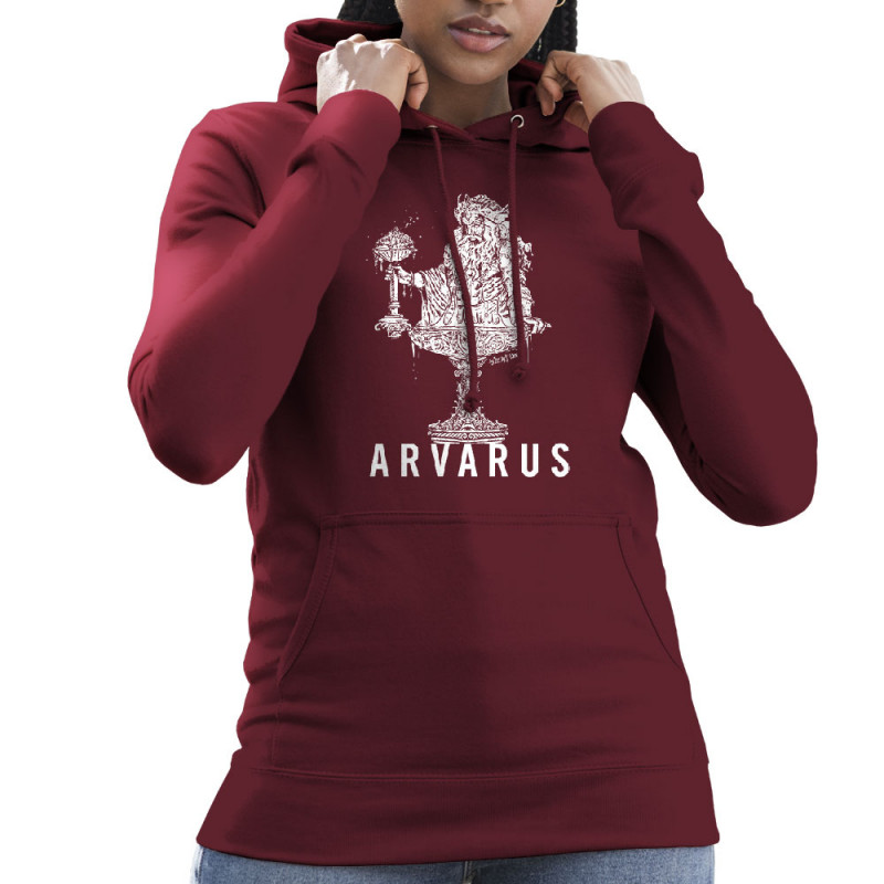 Sweat femme à capuche bordeaux Arvarus American Pale Ale (Arvarus,Alcool)