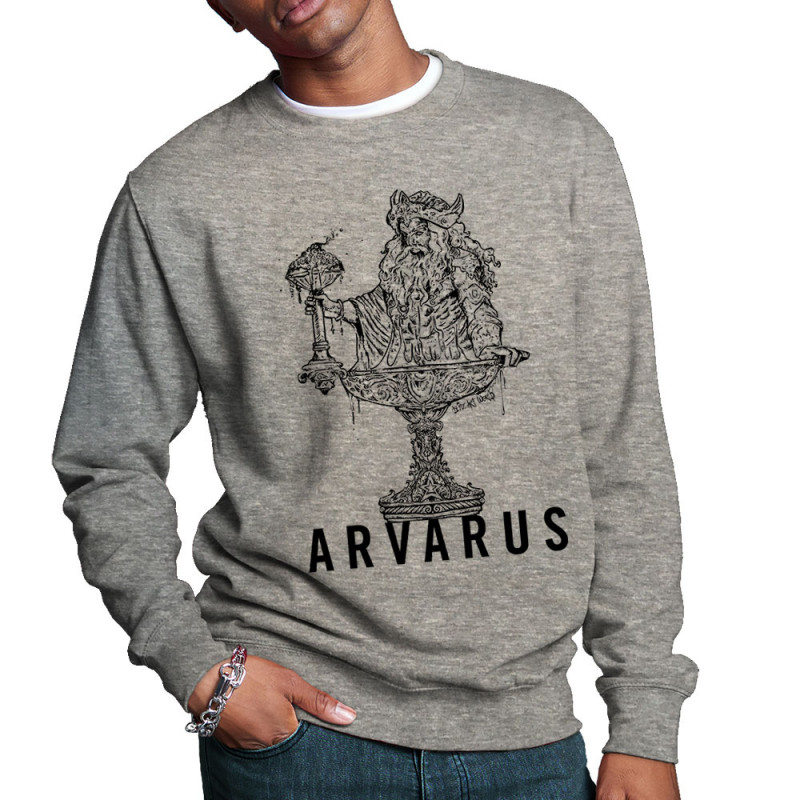 Sweat homme col rond gris chiné Arvarus American Pale Ale (Arvarus,Alcool)