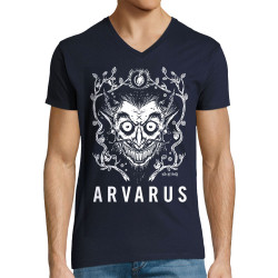T-shirt homme col V bleu marine Arvarus Hazy IPA (Arvarus,Alcool)