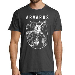 Tee-shirt homme gris souris Arvarus Red Ale (Arvarus,Alcool)