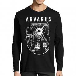 T-shirt homme manches longues noir Arvarus Red Ale (Arvarus,Alcool)