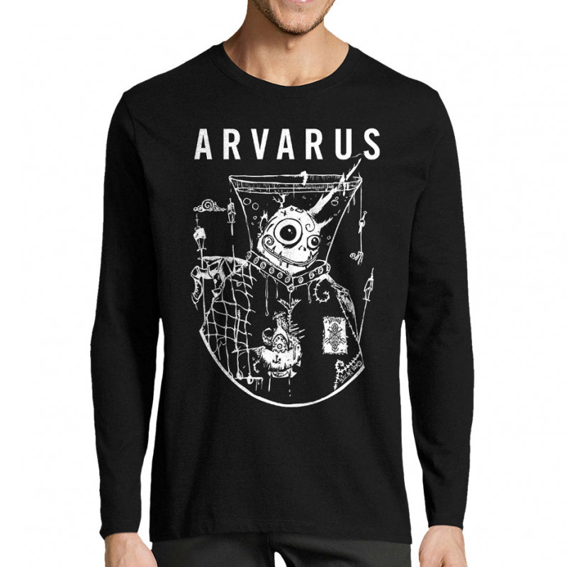 T-shirt homme manches longues noir Arvarus Red Ale (Arvarus,Alcool)