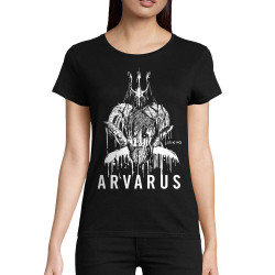 T-shirt femme coton bio noir Arvarus Export Stout (Arvarus,Alcool)