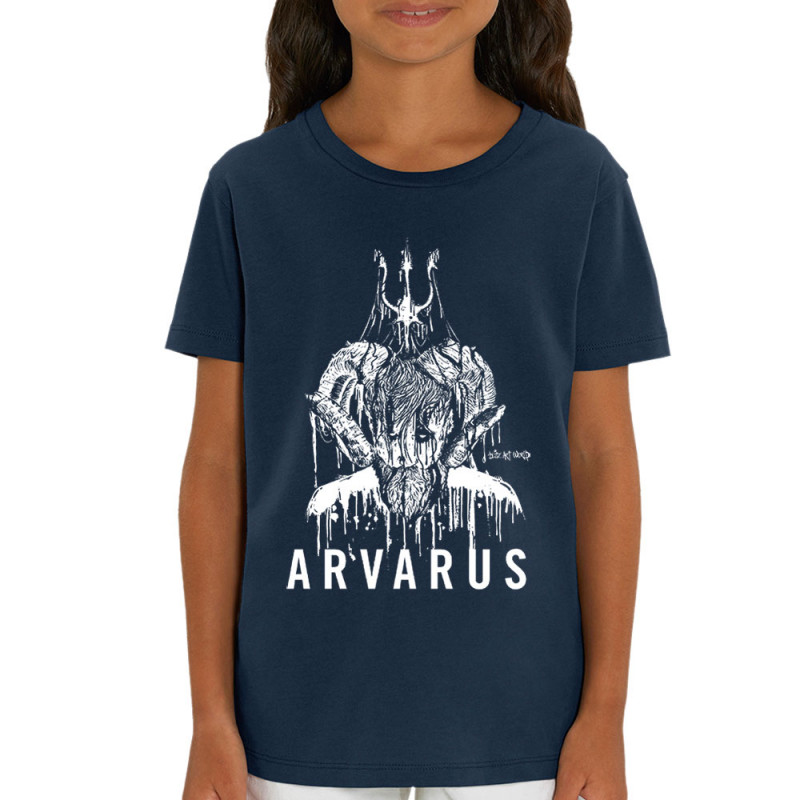 T-shirt enfant coton bio bleu marine Arvarus Export Stout (Arvarus,Alcool)