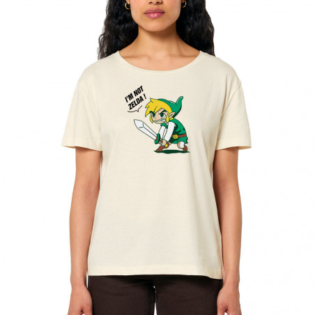 T-shirt femme col large...