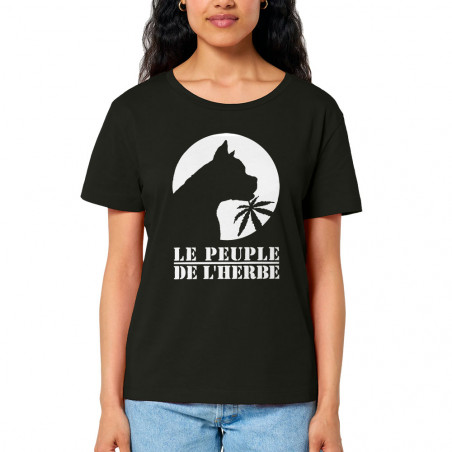 T-shirt femme col large...