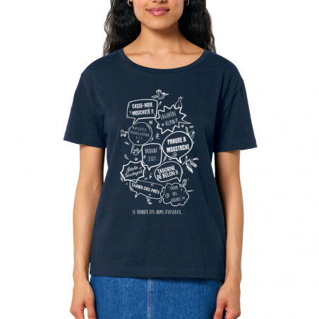 T-shirt femme col large...