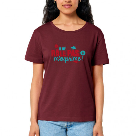 T-shirt femme col large...