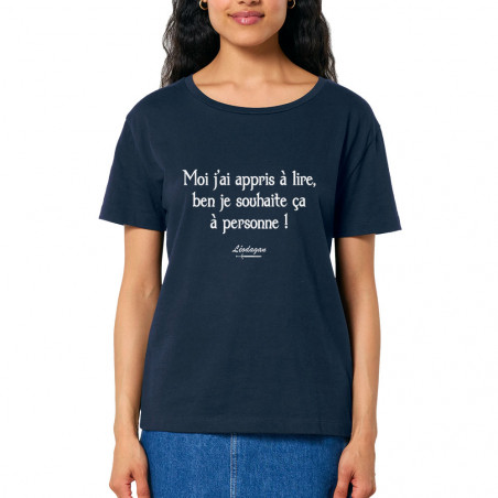 T-shirt femme col large...