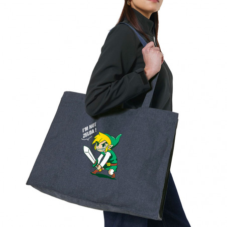 Grand sac shopping en toile...