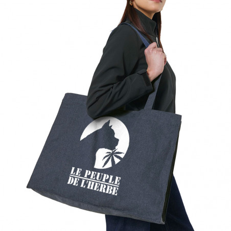 Grand sac shopping en toile...