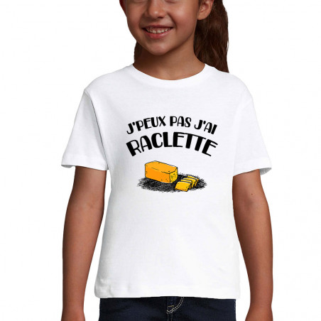 T-shirt fillette "J'peux...