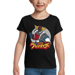 T-shirt fillette noir Goldrake (Films/Séries,Manga Kawaï japan)