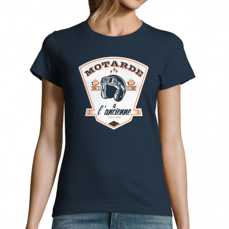 T-shirt femme "Motarde à...
