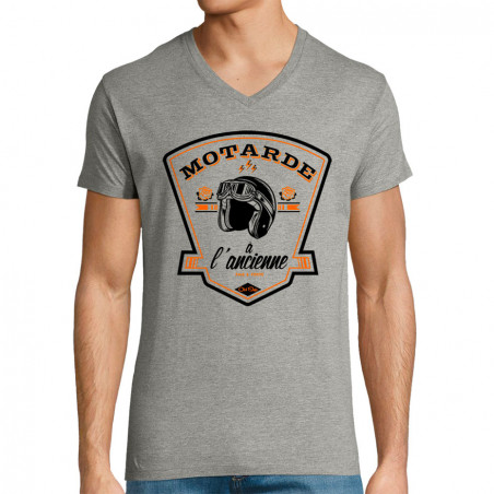 T-shirt homme col V...