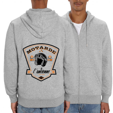 Sweat homme zippé à capuche...
