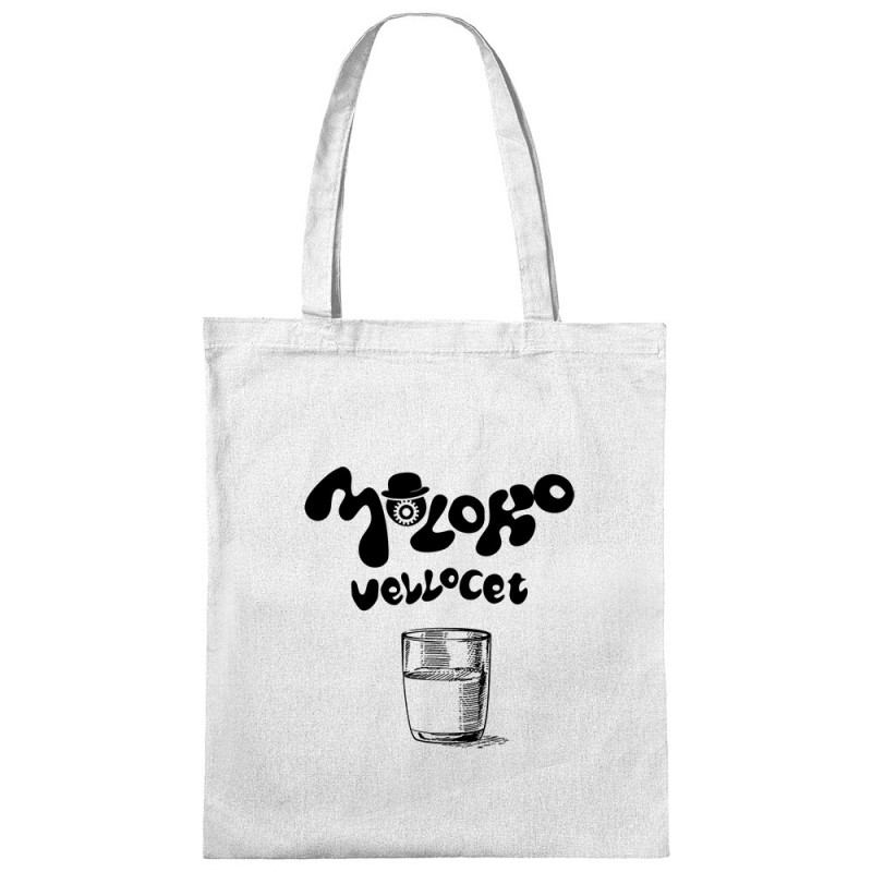 Sac shopping en toile blanc Moloko Orange Mécanique (Gondrax,Films/Séries)