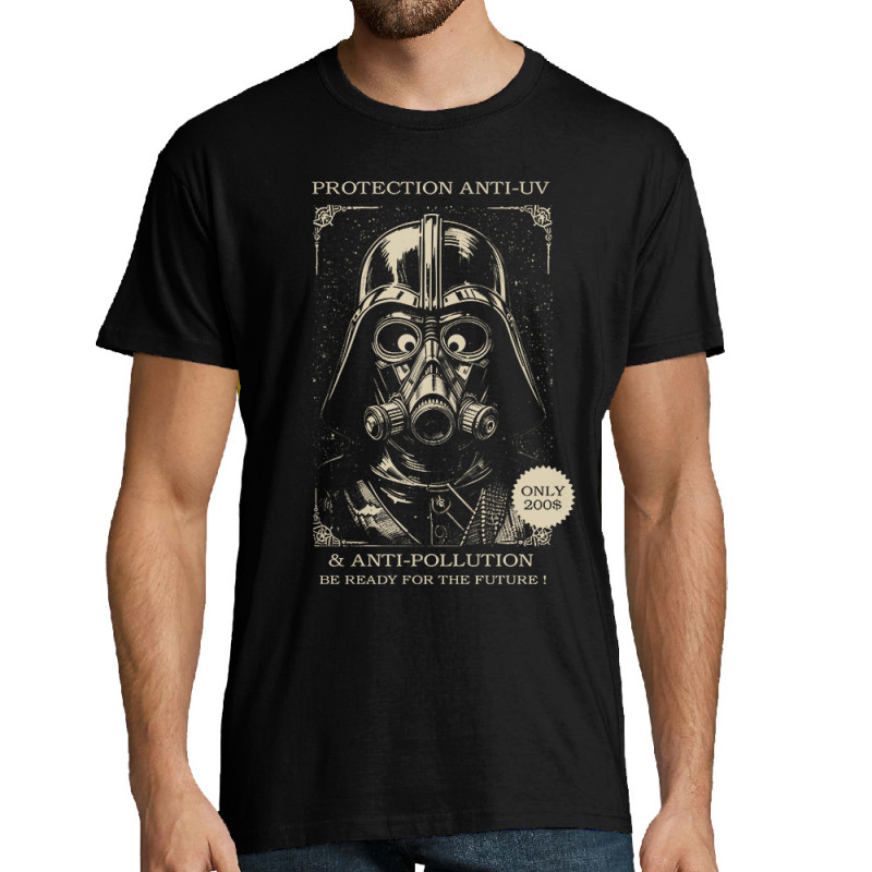 Tee-shirt homme noir Protection anti-UV (Oblik,Star Wars)