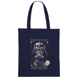 Sac shopping en toile bleu marine Protection anti-UV (Oblik,Star Wars)