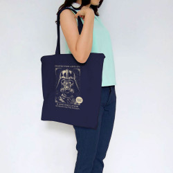 Sac shopping en toile bleu marine Protection anti-UV (Oblik,Star Wars)