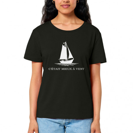 T-shirt femme col large...