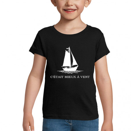 T-shirt fillette "C'était...