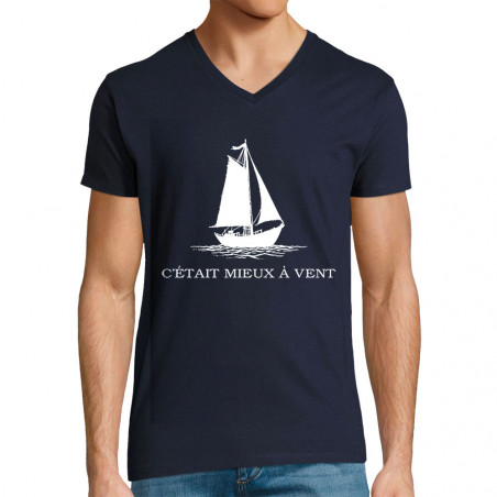 T-shirt homme col V...
