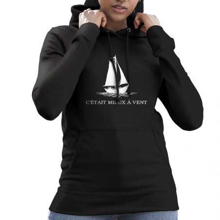 Sweat femme à capuche...