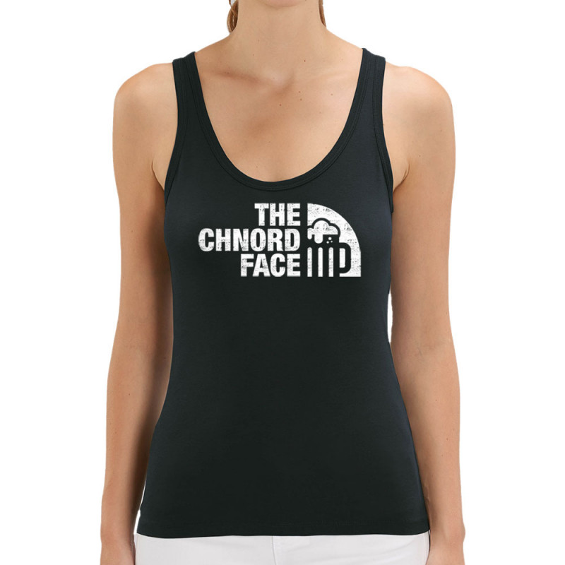 Débardeur femme coton bio noir The Chnord Face (Ted Boundy,Détournements,Alcool)
