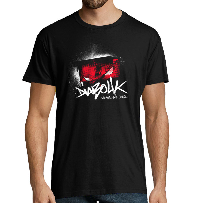 T-shirt homme noir Diabolik - Spy Eyes (Diabolik)