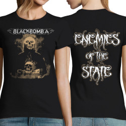 T-shirt femme noir Black Bomb A - Enemies Of The State (Black Bomb A)
