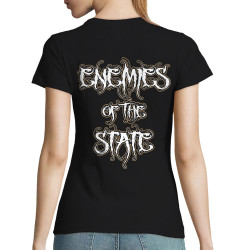 T-shirt femme noir Black Bomb A - Enemies Of The State (Black Bomb A)