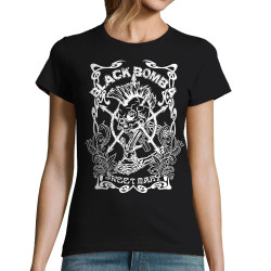 T-shirt femme noir Black Bomb A - Sweet Mary (Black Bomb A)