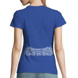 T-shirt femme bleu royal Epileptik - Spikes (Epileptik)