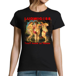 T-shirt femme noir Ludwig Von 88 - Tout Pour Le Trash (Ludwig Von 88,Musée)