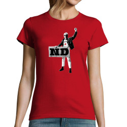 T-shirt femme rouge Nuclear Device - ND (Nuclear Device)