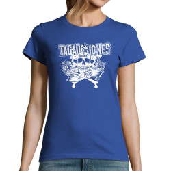 T-shirt femme bleu royal Tagada Jones - Dissident (Tagada Jones)