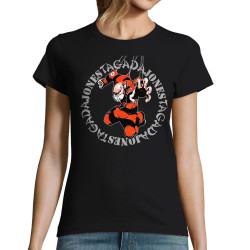 T-shirt femme noir Tagada Jones - Manipulé (Tagada Jones)