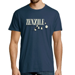 T-shirt homme bleu denim Zenzile - Sound Patrol (Zenzile)
