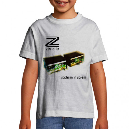 T-shirt enfant blanc Zenzile - Sachem in Salem (Zenzile)