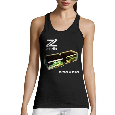 Débardeur femme noir Zenzile - Sachem in Salem (Zenzile)