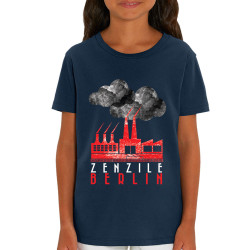 T-shirt enfant coton bio bleu marine Zenzile - Berlin (Zenzile)