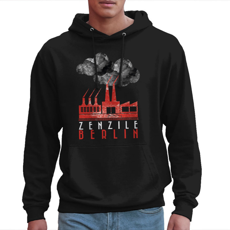 Sweat homme à capuche noir Zenzile - Berlin (Zenzile)