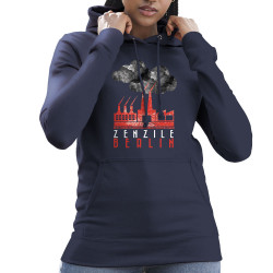 Sweat femme à capuche bleu marine Zenzile - Berlin (Zenzile)